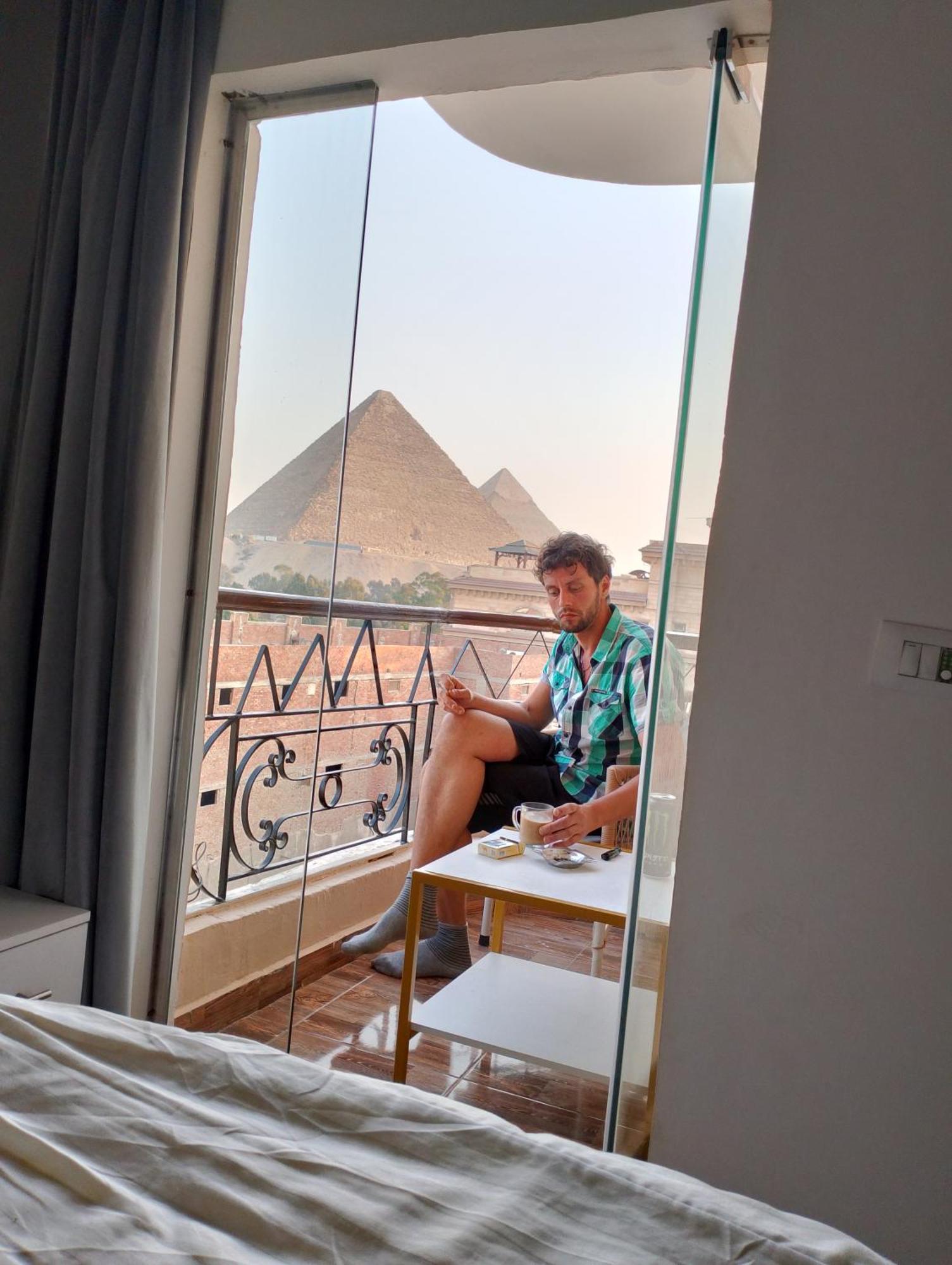 Oh Pyramids View Hotel Kafret el-Gabal Exterior photo